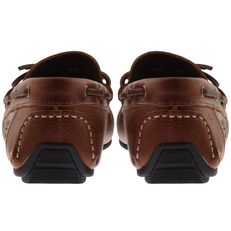 Alternative Image for ProductBarbour Leather Clark Shoes Brown2